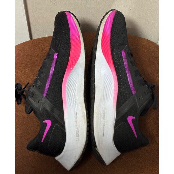 NIKE MEN'S AIR ZOOM PEGASUS 38 RUNNING ATHLETIC TRAINING SHOES SIZE 7.5 BLACK - Picture 6 of 9